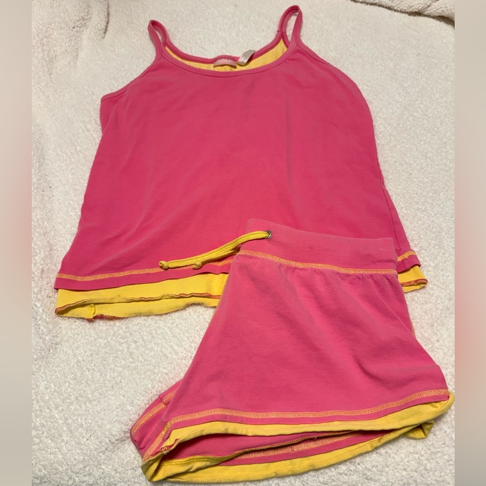 Vintage Steve brand Pink and Yellow Women's Set